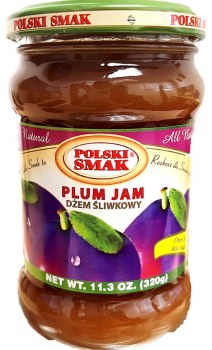 Polski Smak All Natural Plum Jam 320g