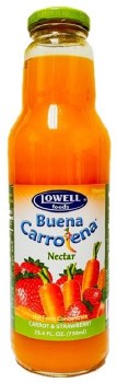 Lowell Carrot Strawberry Nectar 750ml
