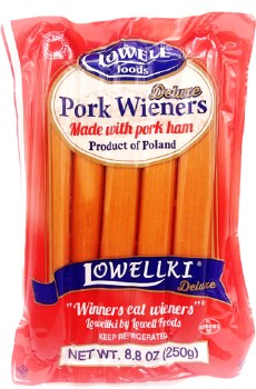Lowell Lowellki Deluxe Pork Ham Wieners 250g F