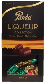 Panda Liquer Chocolate Candies with Liquer Filling 290g