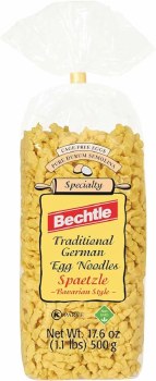 Bechtle Traditional German Spaetzle Semolina Egg Noodles Bavarian Style 500g