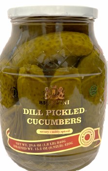 Belevini Mild Pickled Cucumbers with Dill 840g