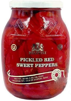 Belevini Pickles Red Sweet Peppers 850g
