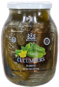 Belevini Whole Cucumbers in Brine 840g