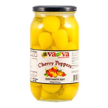 VaVa Mediterranean Cherry Peppers 960g