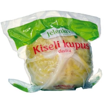 Jelenko Ogulin Pickled Cabbage Head for Stuffed Cabbage Approx 4 to 5 lbs PLU 81 R