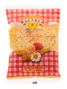 Bende Alphabet Shape Egg Noodles 200g