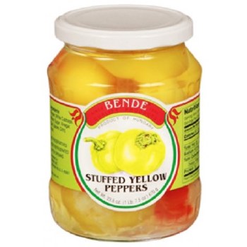Bende Pickled Yellow Peppers 660g