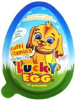 IMEX King Lucky Egg with Multivitamin Gummies and a Toy Halal 20g