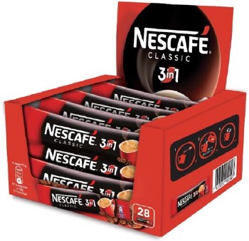 Nescafe 3 in 1 Classic Instant Coffee 24 x 16g