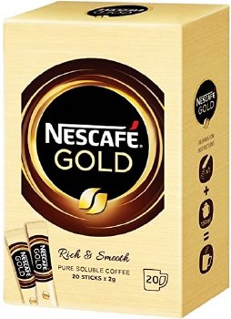 Nescafe Gold Instant Coffee Packets 40g
