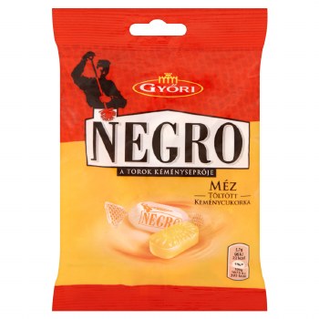 Gyori Mezes Negro Throat Candy with Honey 79g