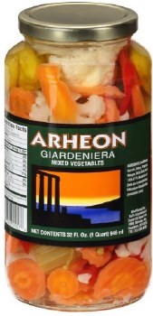 Arheon Giardeniera Mixed Vegetables 32 fl oz