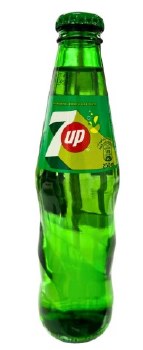 7UP Lemon Lime Soda Glass Bottle 250ml