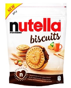 Ferrero Nutella Biscuits with Chocolate Filling 304g