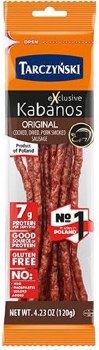 Tarczynski Original Kabanos Pork Dried and Smoked Sausage Sticks 120g F