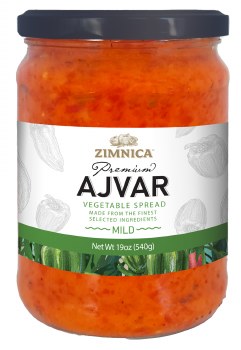 Zimnica Premium Mild Ajvar Roasted Red Pepper Spread 540g