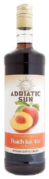 Adriatic Sun Peach Ice Tea Syrup 1L