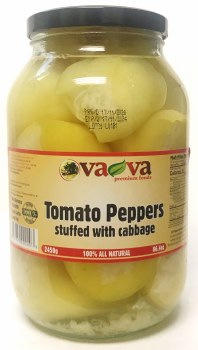 VaVa Tomato Peppers Stuffed with Cabbage 2450g