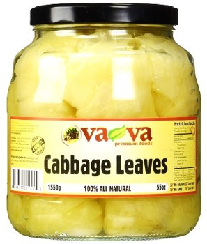 VaVa All Natural Sour Cabbage Leaves 1550g