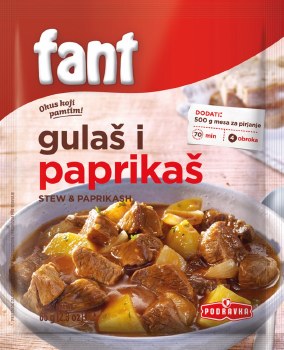Podravka Fant Gulash and Paprikash Seasoning Mix 65g