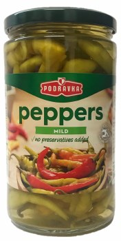 Podravka Mild Pickled Peppers 600g