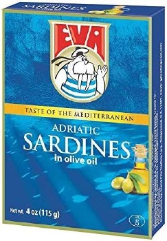 Eva Sardines in Olive Oil 115g