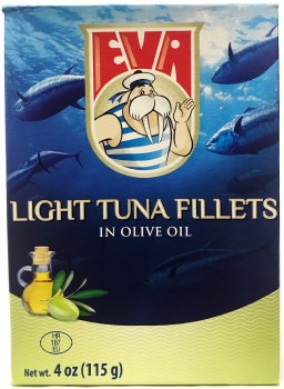 Eva Tuna Fillets in Olive Oil 115g