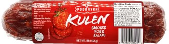 Podravka Kulen Smoked Pork Salami with Paprika 1lb F