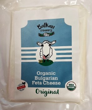 Balkan Creamery Organic Bulgarian Sheep Cheese 28.5g R