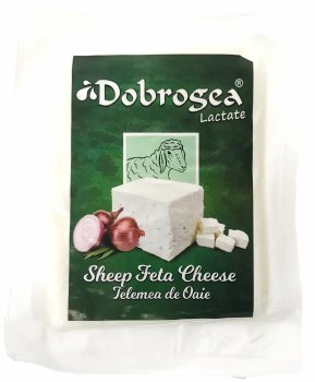 Dobrogea Lactate Romanian Sheep Feta Cheese 400g R