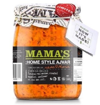 Mamas Mild Ajvar 550g