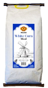 Mulino White Corn Meal 25lb