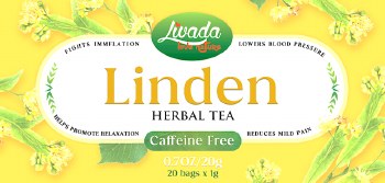 Livada Linden Caffeine Free Inflammation Fighting Herbal Tea 20g