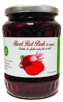 Livada Pickled Sliced Red Beets 720g