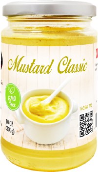 Livada Preservative and GMO Free Classic Mustard Jar 300g