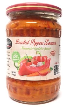 Livada Hot Roasted Peppers Zacusca 540g
