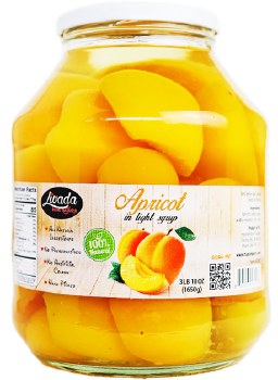 Livada Apricot Compote with Light Syrup 1680g