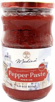 Medina Traditional Premium Hot Pepper Paste 650g