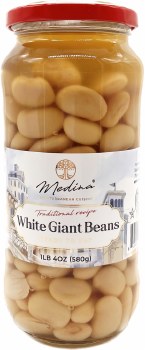 Medina Ready to Eat Traditional Giant White Beans 580g