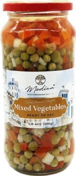 Medina Ready to Eat Traditional Mixed Vegetables 580g