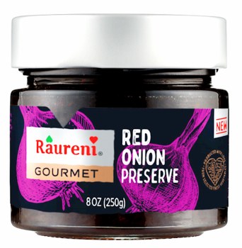 Raureni Gourmet Red Onion Preserve 8oz
