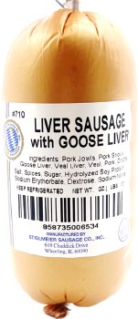 Stiglmeier Goose Liver Sausage approx 0.75 lb F