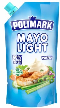 Polimark Posno Vegan Light Gluten Free Mayonnaise 280g