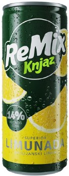 Knjaz Milos Remix Superior Lemon Soft Drink 330ml