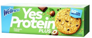 Bambi Wellness Yes Protein Chocolate and Hazelnut Biscuits 115g