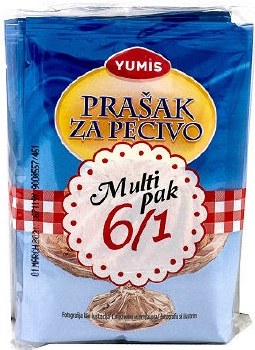 Yumis Baking Powder 6pk 60g