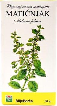 Bilje Borca Lemon Balm Tea 50g