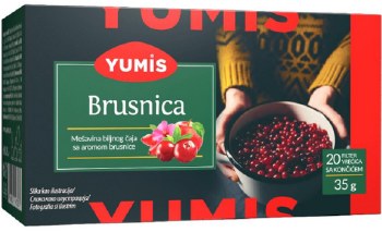 Yumis Cranberry Brusnica Tea 35g