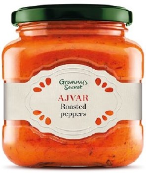 Grannys Secret Mild Ajvar Roasted Red Pepper Spread 550g